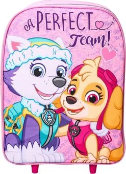 Paw Patrol Skye & Everest Trolley Koffer School Logeren Vakantie -Bagage En Reistassen 873x1200 2