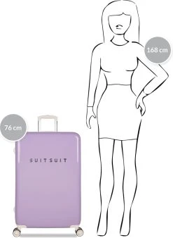 SUITSUIT - Fabulous Fifties - Royal Lavender - Reiskoffer (76 Cm) -Bagage En Reistassen 876x1200 4