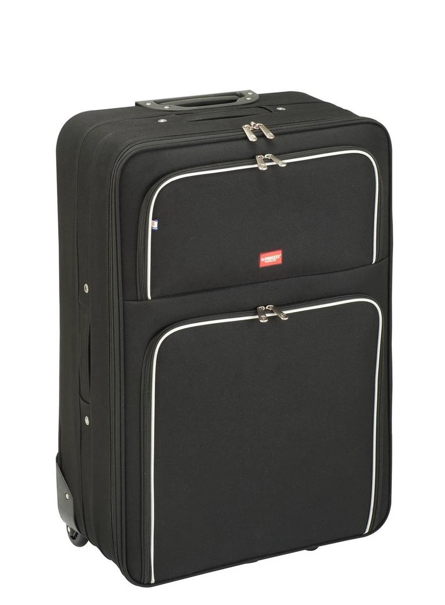 Princess Traveller Barcelona - Reiskoffer - Large -75 Cm - Zwart 2 Princess Traveller Barcelona - Reiskoffer - Large -75 Cm - Zwart - Afbeelding 2