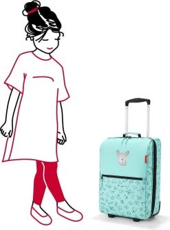 Reisenthel Trolley XS Kids Reiskoffer Kind - Maat XS - 12L - Cats&Dogs Mint -Bagage En Reistassen 887x1200 2