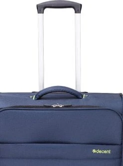 Decent Handbagage Koffer / Trolley / Reiskoffer - 50 Cm - 35 Liter - Polyester - Super-Light - Blauw -Bagage En Reistassen 888x1200