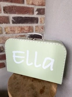 Merkloos Koffertje Karton Groen Maat L Met Eigen Opdruk - Met Naam -Bagage En Reistassen 899x1200 2