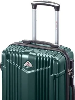 Tesla PC - Handbagage Koffer - 55x35x20 Cm - 4 Wielen - Groen -Bagage En Reistassen 900x1200 10