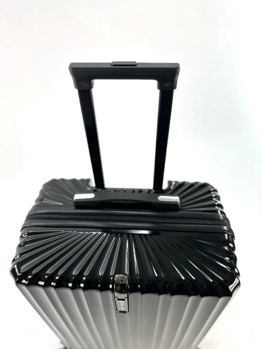 AATravel XL Reiskoffer - Trolley ABS - Met Dubbele Wielen - 73 Cm - 100 Liter - Zwart 2 AATravel XL Reiskoffer - Trolley ABS - Met Dubbele Wielen - 73 Cm - 100 Liter - Zwart - Afbeelding 2