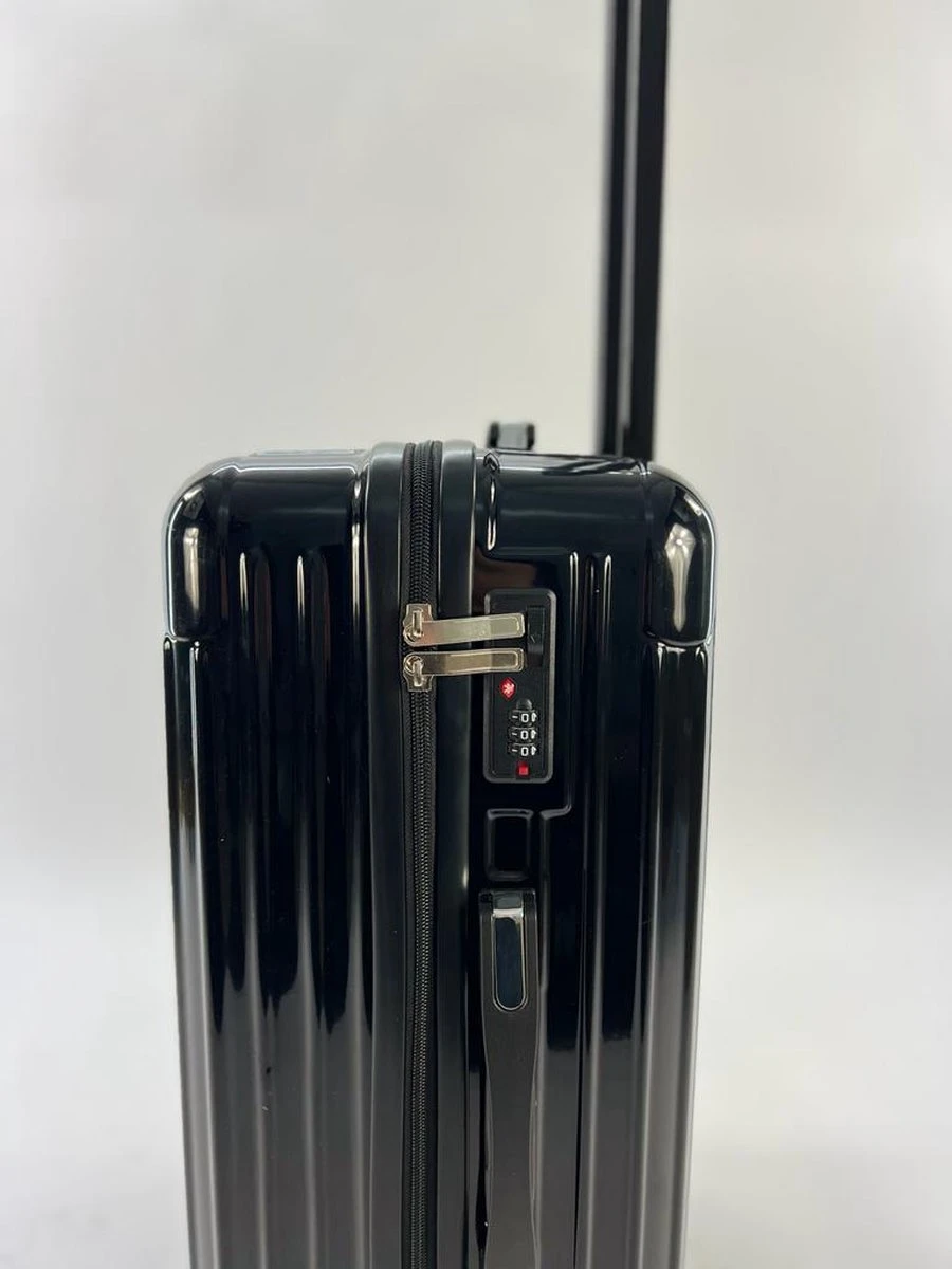 AATravel XL Reiskoffer - Trolley ABS - Met Dubbele Wielen - 73 Cm - 100 Liter - Zwart 4 AATravel XL Reiskoffer - Trolley ABS - Met Dubbele Wielen - 73 Cm - 100 Liter - Zwart - Afbeelding 4