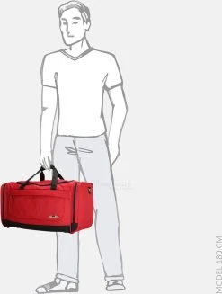 Enrico Benetti Orlando 35301 M Reistas / Sporttas 62 Liter - Rood -Bagage En Reistassen 907x1200 5