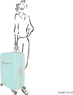 SUITSUIT - Fabulous Fifties - Luminous Mint - Reiskoffer (76 Cm) -Bagage En Reistassen 923x1200