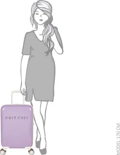 SUITSUIT - Fabulous Fifties - Royal Lavender - Handbagage (55 Cm) -Bagage En Reistassen 927x1200