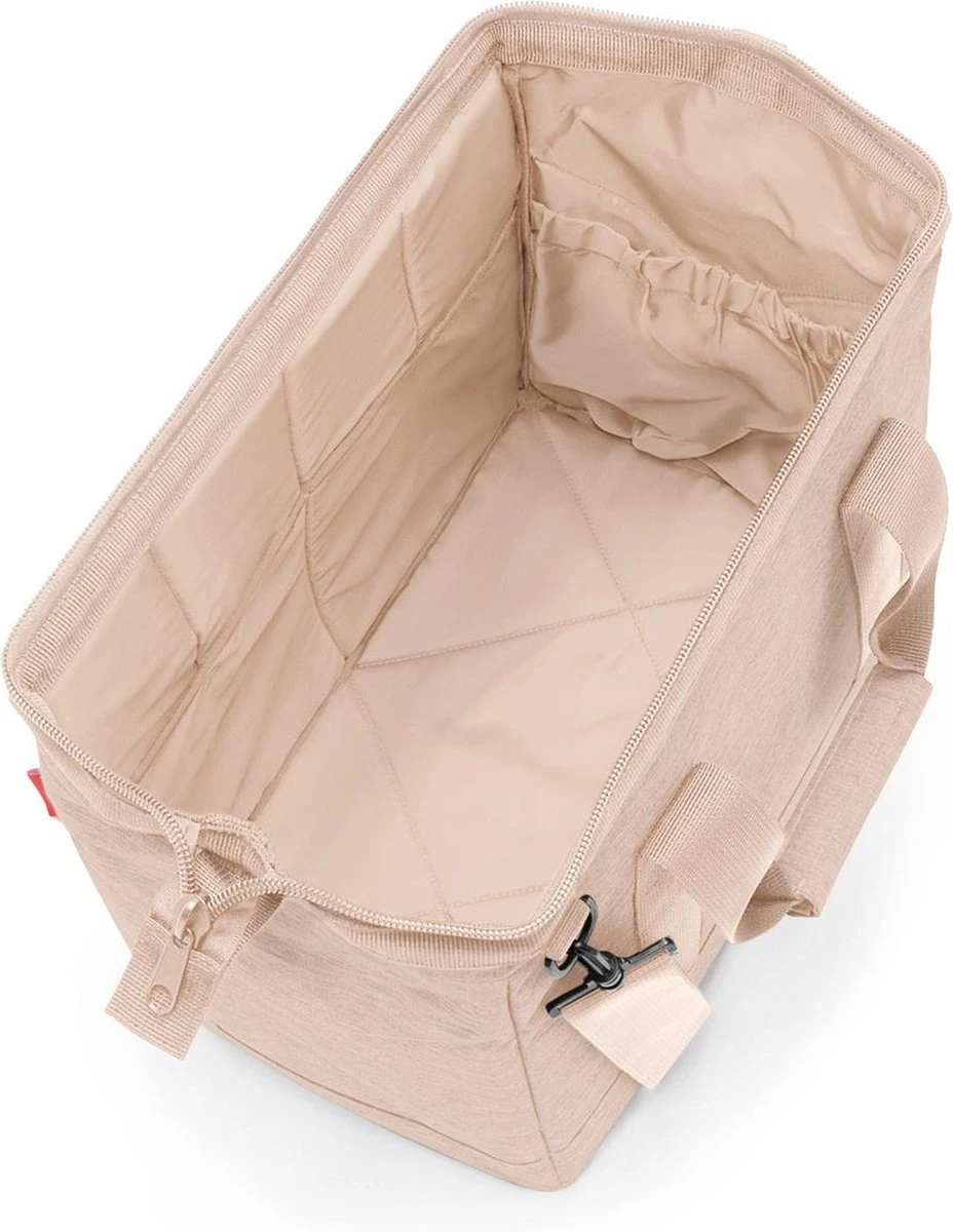 Reisenthel Allrounder M Reistas Sporttas - 18L - Twist Coffee Beige 3 Reisenthel Allrounder M Reistas Sporttas - 18L - Twist Coffee Beige - Afbeelding 3