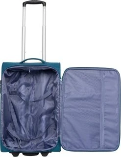Travelbags Handbagage Zachte Koffer / Trolley / Reiskoffer - The Base - 55 Cm - Groen -Bagage En Reistassen 930x1200