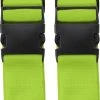 Merkloos 2x Stuks Cadebo Kofferriemen 180cm - Verstelbaar - Geschikt Voor Iedere Koffer - Lime - Gratis Verzonden