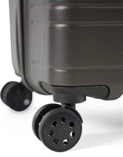 ©TROLLEYZ - Amsterdam No.9 - Reiskoffer 78cm Met TSA Slot - Dubbele Wielen - 360° Spinners - 100% ABS - Reiskoffer In Cloudy Grey -Bagage En Reistassen 939x1200