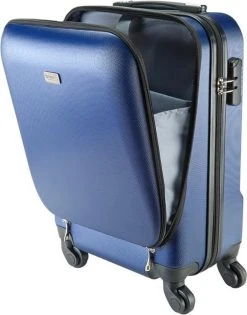 Princess Traveller Sydney - Handbagagekoffer - Laptop Vak - Blauw - S - 55cm -Bagage En Reistassen 940x1200