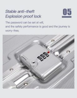 Hughs ,Design Handbagage Reiskoffer 20'', 50.8 Cm Spinner Aluminium Frame Koffer, Carbon Rose-goud -Bagage En Reistassen 945x1200 1