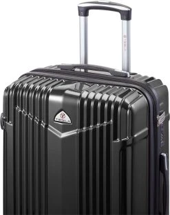 Tesla PC - Reiskoffer - 65 Cm - 4 Wielen - Zwart 10 Tesla PC - Reiskoffer - 65 Cm - 4 Wielen - Zwart -Bagage En Reistassen 946x1200 7