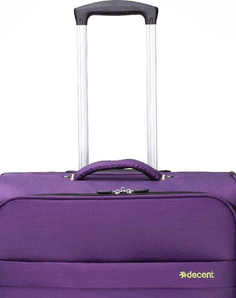 Decent Handbagage Koffer Super-Light 50 - Paars 7 Decent Handbagage Koffer Super-Light 50 - Paars - Afbeelding 7