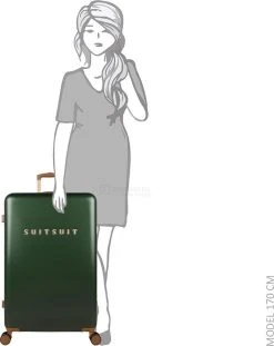 SUITSUIT - Fab Seventies Classic - Beetle Green - Reiskoffer (76 Cm) -Bagage En Reistassen 953x1200 1