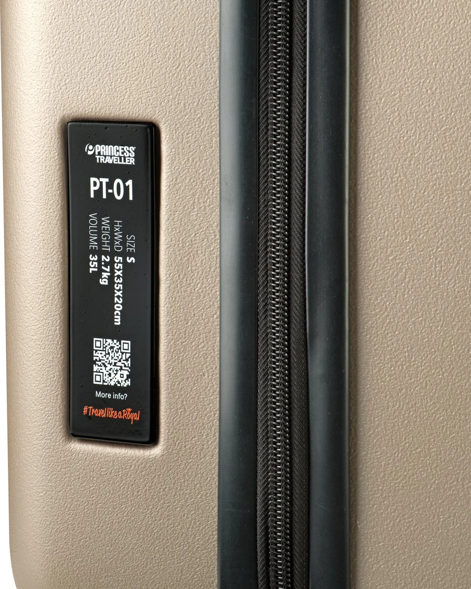 Princess Traveller PT01 - Reiskoffer - Pristine Bronze - M - 67cm 5 Princess Traveller PT01 - Reiskoffer - Pristine Bronze - M - 67cm - Afbeelding 5
