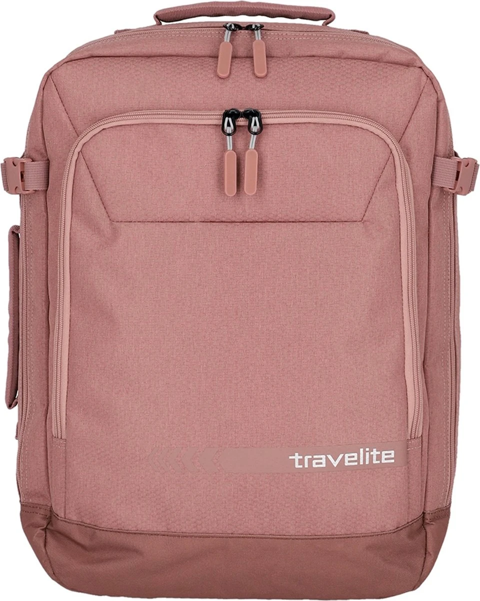 Travelite Reistas / Weekendtas / Handbagage - Kick Off - 37 Cm (small) - Roze 1 Travelite Reistas / Weekendtas / Handbagage - Kick Off - 37 Cm (small) - Roze
