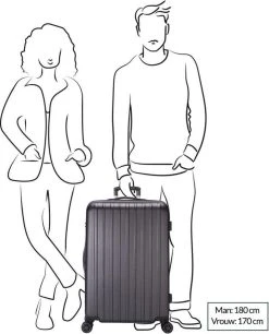 Decent Tranporto-One Grote Koffer - 76 Cm - TSA Slot - Anthracite -Bagage En Reistassen 968x1200 3