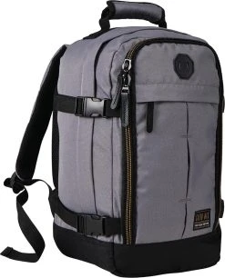 CabinMax Metz Reistas – Handbagage 20L – Rugzak – Schooltas - 40x25x20 Cm – Compact Backpack – Lichtgewicht – Vintage Apache Grey