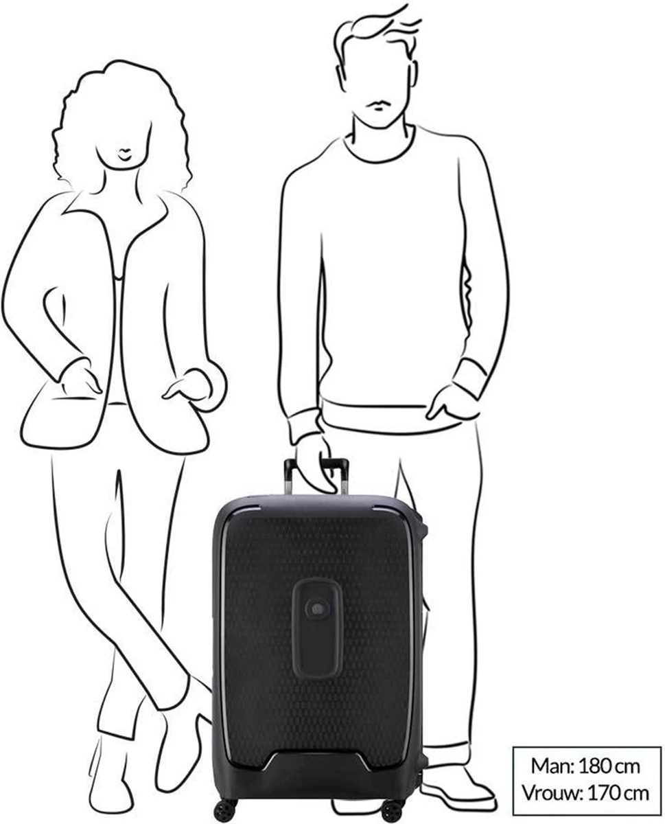 Delsey Moncey Trolley Case - 76 Cm - Army 2 Delsey Moncey Trolley Case - 76 Cm - Army - Afbeelding 2