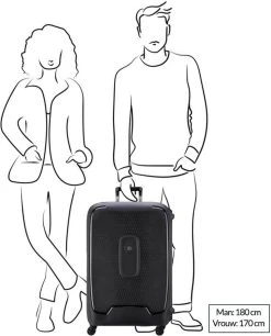 Delsey Moncey Trolley Case - 76 Cm - Black -Bagage En Reistassen 969x1200 7