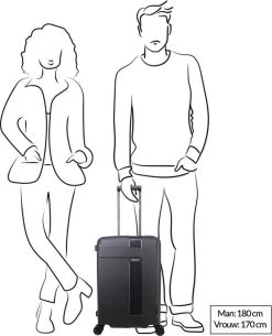 Decent Transit Handbagage Koffer - 55 Cm - Zwart 20 Decent Transit Handbagage Koffer - 55 Cm - Zwart -Bagage En Reistassen 971x1200