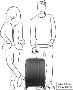 Decent Neon-Fix 2.0 Medium Koffer 66 Cm - 65 Liter - Blauw -Bagage En Reistassen 972x1200 3