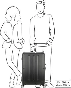 Decent Neon-Fix 2.0 Grote Koffer 76 Cm - 96 Liter - Oranje -Bagage En Reistassen 972x1200 4