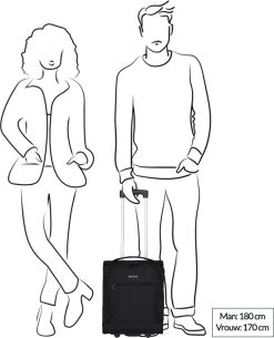 Travelite Handbagage Zachte Koffer / Trolley / Reiskoffer - Cabin - 43 Cm - Zwart 27 Travelite Handbagage Zachte Koffer / Trolley / Reiskoffer - Cabin - 43 Cm - Zwart -Bagage En Reistassen 973x1200 1