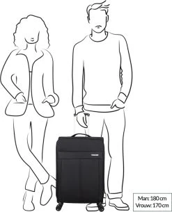 Decent D-Upright Medium Koffer - 66 Cm Expandable - TSA Slot - Donkerblauw 32 Decent D-Upright Medium Koffer - 66 Cm Expandable - TSA Slot - Donkerblauw -Bagage En Reistassen 973x1200 21