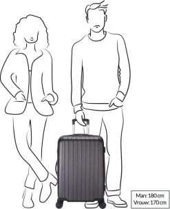 Decent Tranporto-One Medium Koffer - 66 Cm - TSA Slot - Anthracite -Bagage En Reistassen 975x1200 10