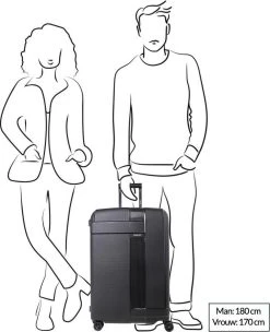 Decent Transit Medium Koffer - 70 Cm - Lichtblauw -Bagage En Reistassen 975x1200 14