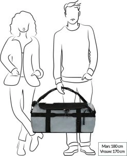 The North Face Gilman Duffel Reistas 71 Liter - Black/Mid Grey/Yellow 25 The North Face Gilman Duffel Reistas 71 Liter - Black/Mid Grey/Yellow -Bagage En Reistassen 975x1200 23