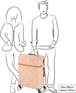 Princess Traveller Whistler - Reiskoffer - Off White - Large - 76cm -Bagage En Reistassen 976x1200 6