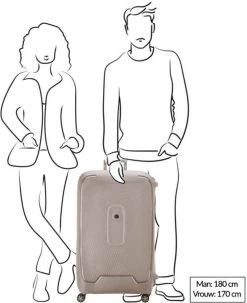 Delsey Moncey Trolley Case - 82 Cm - Blue -Bagage En Reistassen 977x1200 4