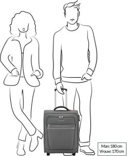 Travelite Cabin 2 Wheel Trolley Bordeaux -Bagage En Reistassen 978x1200 3