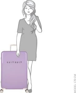 SUITSUIT - Fabulous Fifties - Royal Lavender - Reiskoffer (76 Cm) -Bagage En Reistassen 979x1200