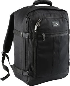 CabinMax Metz Reistas– Handbagage 30L - Rugzak – Backpack - 45x35x20cm – Lichtgewicht - Zwart (MZ 30-BK)