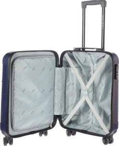 Enrico Benetti Louisville 39040 Handbagage Koffer Hardcase ABS - Donkerblauw -Bagage En Reistassen 983x1200 1