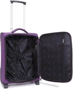 Decent Handbagage Koffer Super-Light 50 - Paars 23 Decent Handbagage Koffer Super-Light 50 - Paars -Bagage En Reistassen 985x1200 1