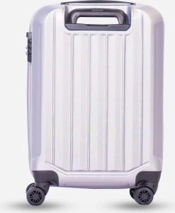 ©TROLLEYZ - Bali No.22 - Reiskoffer 78cm Met TSA Slot - Dubbele Wielen - 360° Spinners - 100% ABS - Reiskoffer In Metallic Grey -Bagage En Reistassen 986x1200