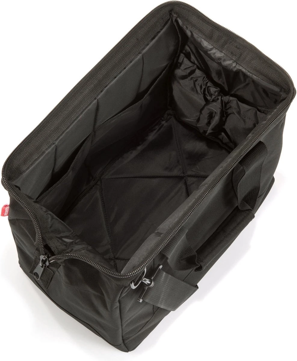 Reisenthel Allrounder M Reistas Sporttas - Maat M - 18L - Zwart 2 Reisenthel Allrounder M Reistas Sporttas - Maat M - 18L - Zwart - Afbeelding 2