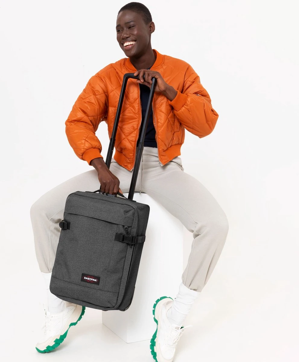 Eastpak TRANVERZ XXS Reiskoffer, Handbagage (45 X 32 X 20 Cm) - Black Denim 6 Eastpak TRANVERZ XXS Reiskoffer, Handbagage (45 X 32 X 20 Cm) - Black Denim - Afbeelding 6